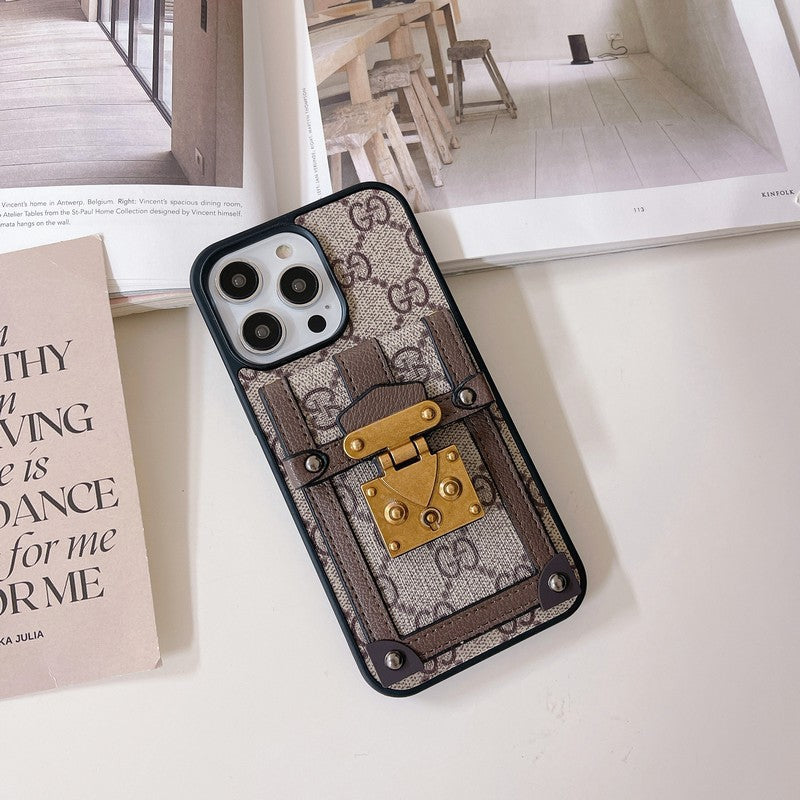 GG LOU -kortholder iPhone -saken