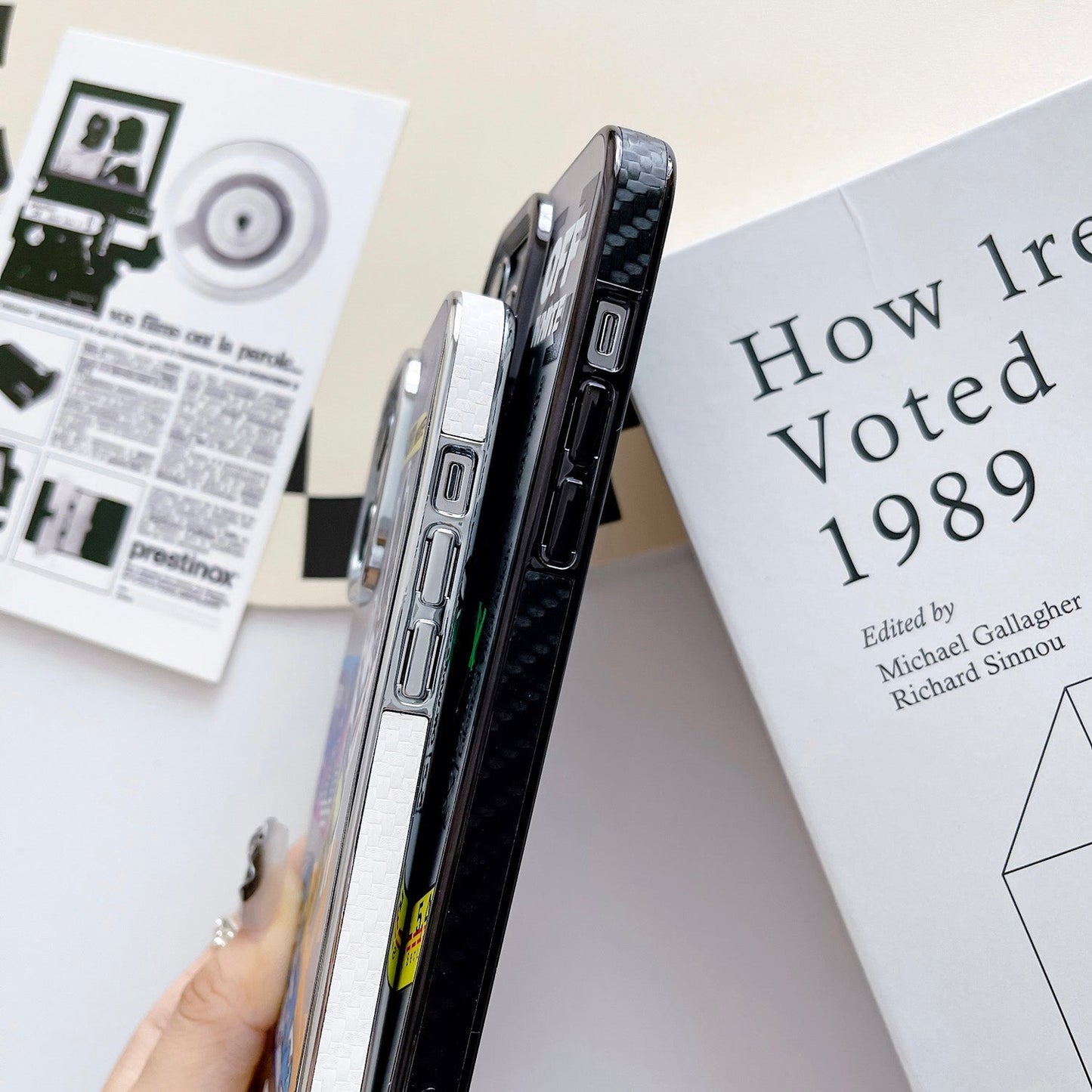 Burt White iPhone Case A29 A30