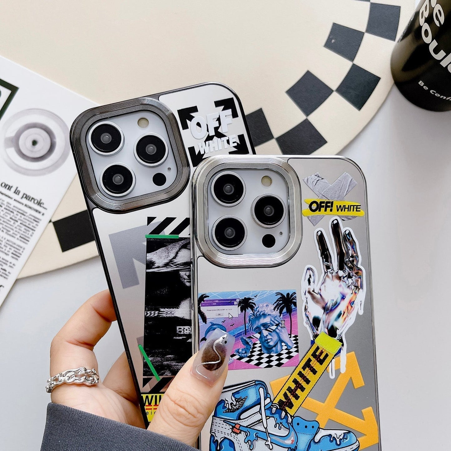 Burt White iPhone Case A29 A30