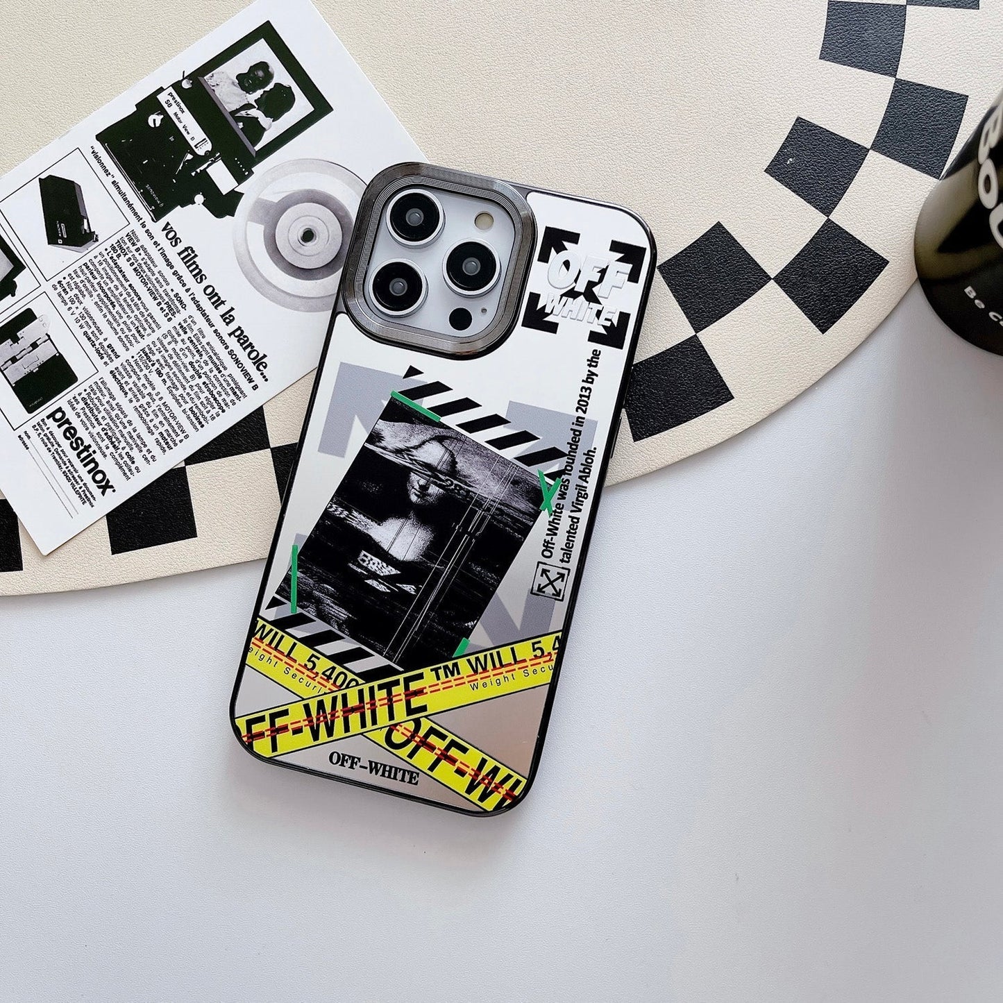 Burt White iPhone Case A29 A30