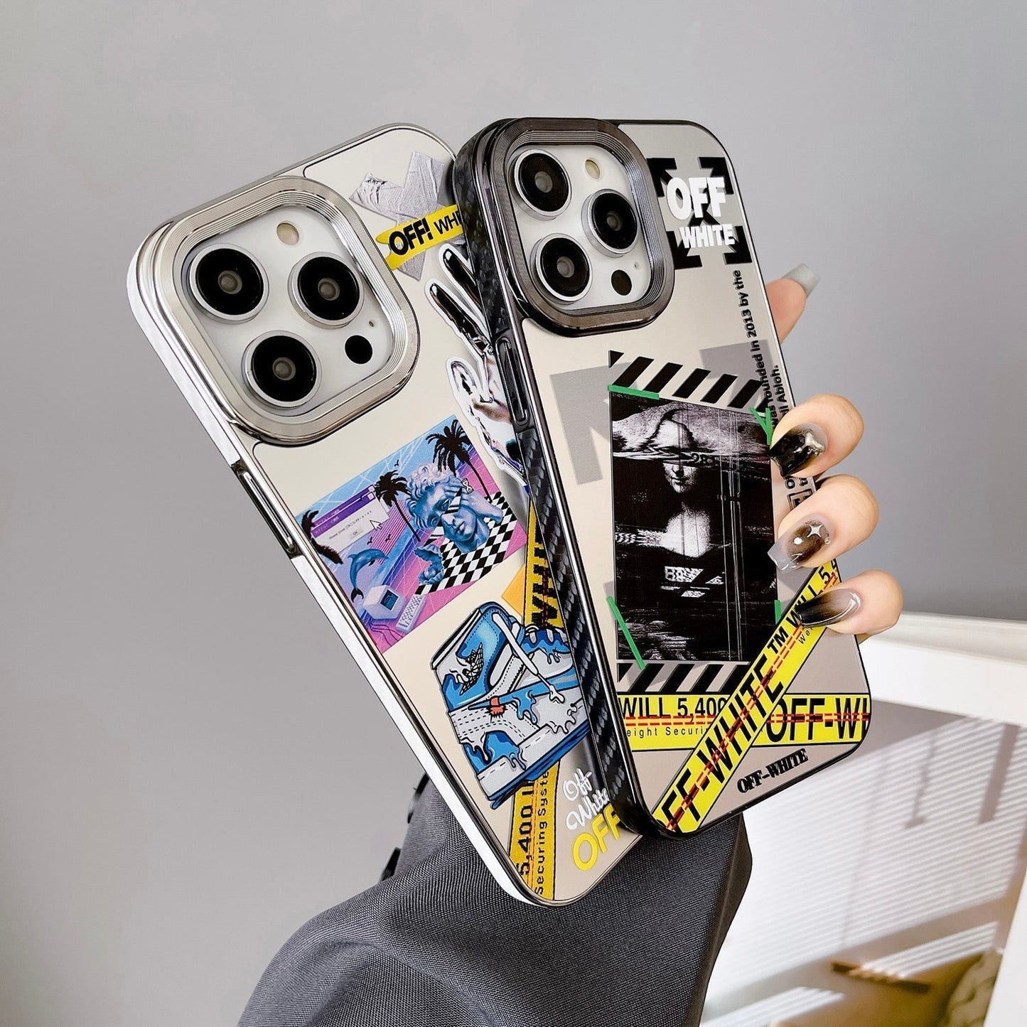 Burt White iPhone Case A29 A30