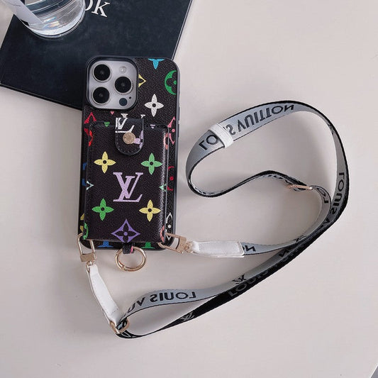 Lou Card Saco Classic Chain iPhone Case