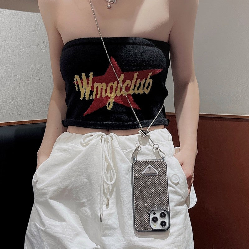 PRA Crossbody Crystal iPhone Case