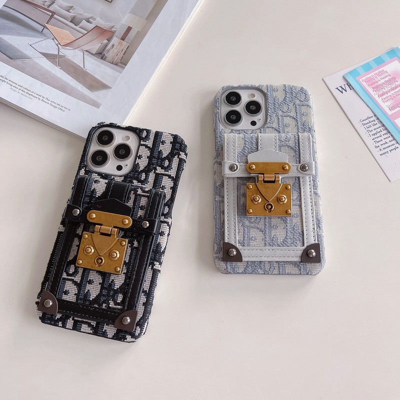 Cd Card Bag Fabric iPhone Case