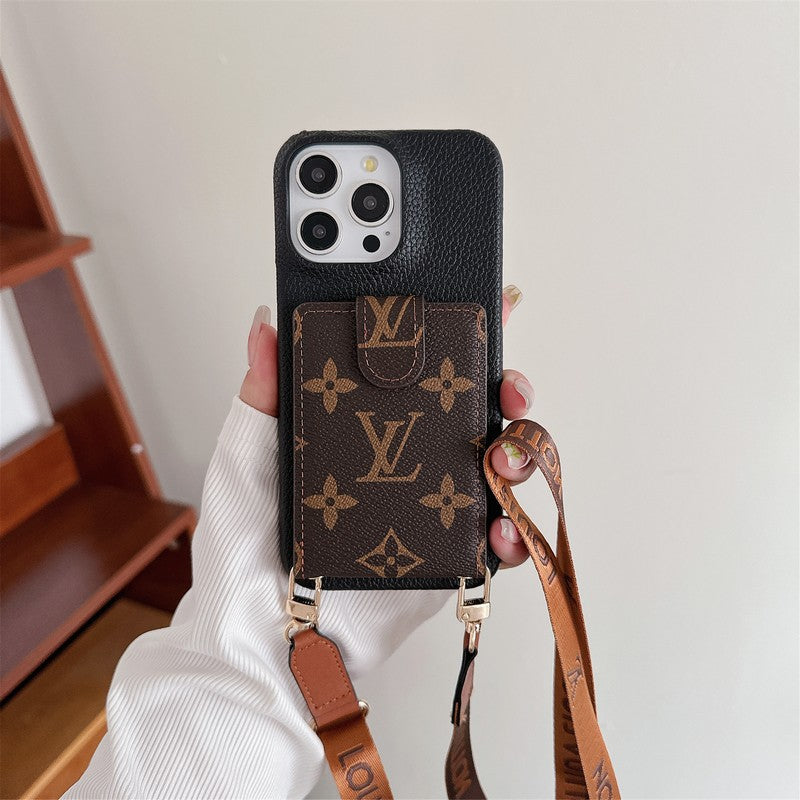 Lou Card Saco de Cartão Casa Cruzbody Iphone Case