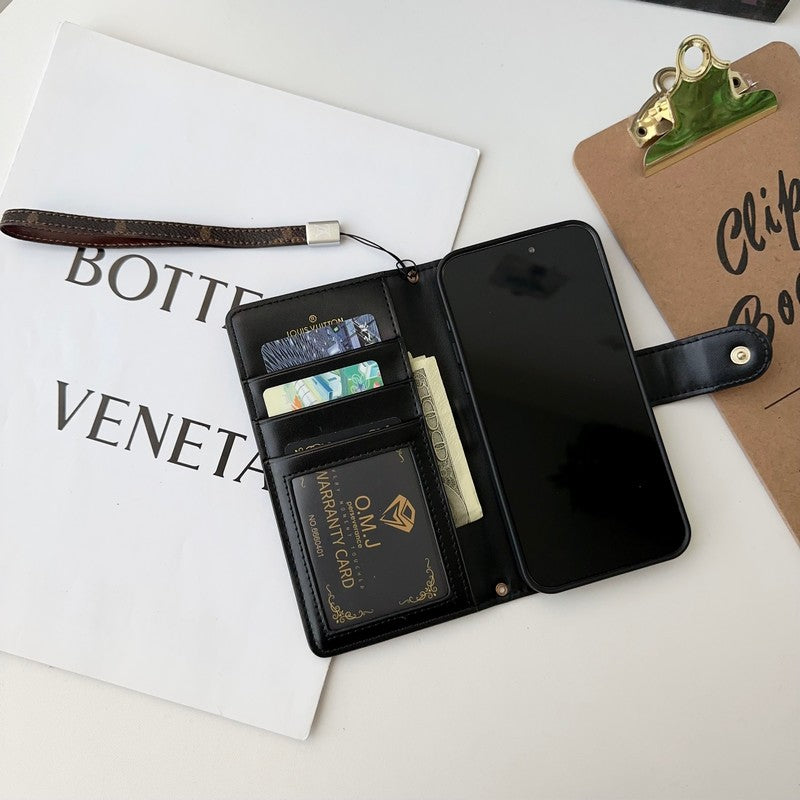 Lou lateral bolsa de cartão crossbody color iphone
