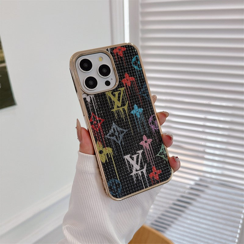 Lou vijf kleuren iPhone -hoes