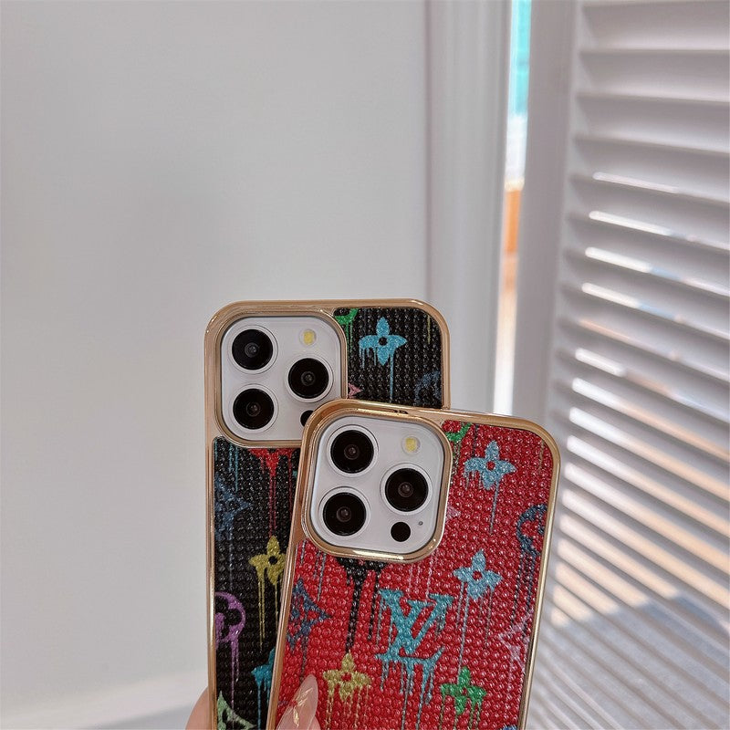 Lou vijf kleuren iPhone -hoes