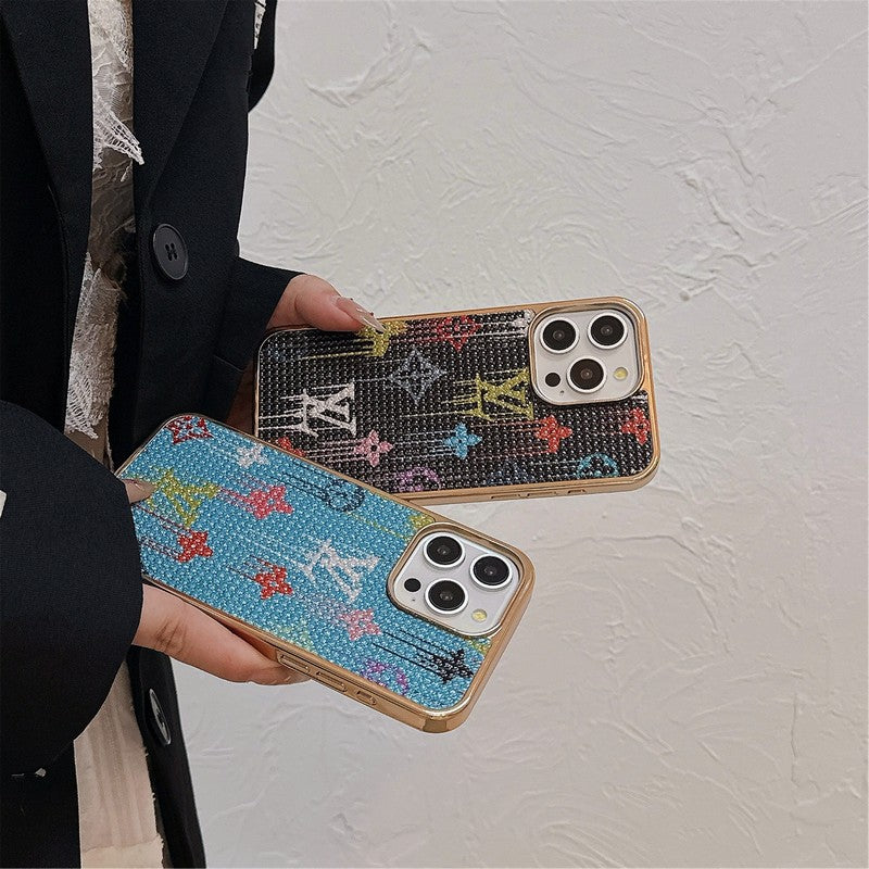 Lou vijf kleuren iPhone -hoes