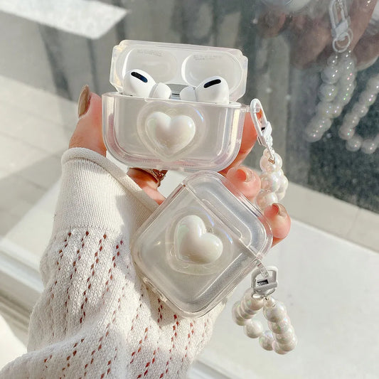 Oortelefoonkoffer voor AirPods 2 Pro 3 Generation Headset Cover voor AirPods Keychain