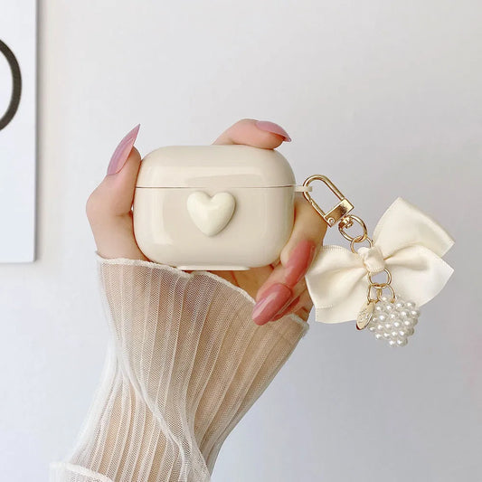 Keychain -dekking voor Apple AirPods 2 Pro 3 3e generatie oortelefoonbehuizing