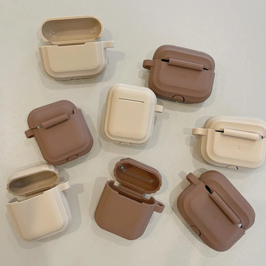 Case voor Apple AirPods Pro 3 Case Siliconen oortelefoonafdekking voor AirPods 3