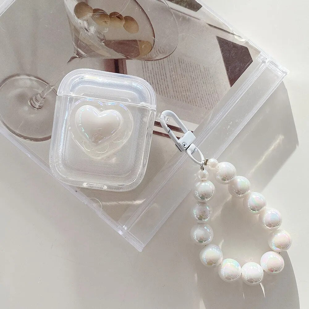 Oortelefoonkoffer voor AirPods 2 Pro 3 Generation Headset Cover voor AirPods Keychain