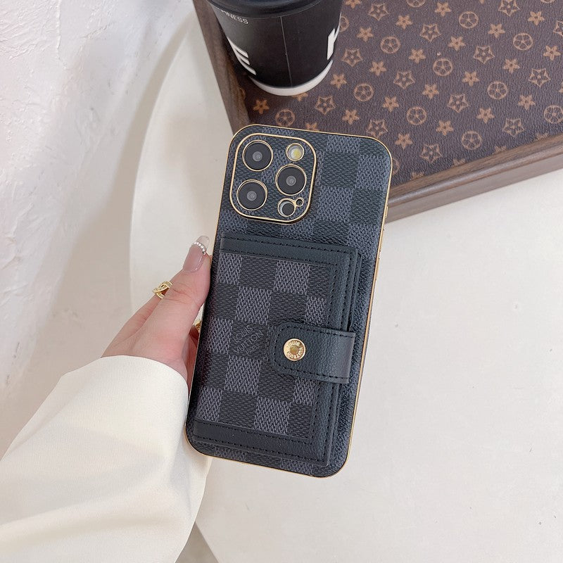 Lou Classic Color Card Bag iPhone -hoesje