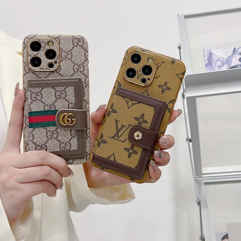 Lou Classic Color Card Bag iPhone -hoesje