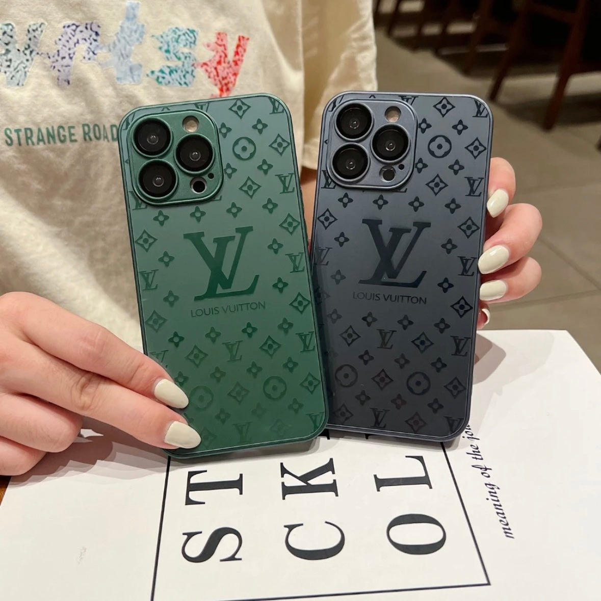 Luksuriøs X Mono iPhone -sak | Skinne