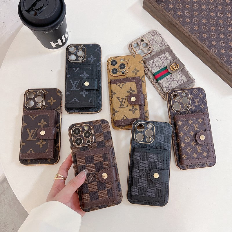 Lou Classic Color Card Bag iPhone -hoesje