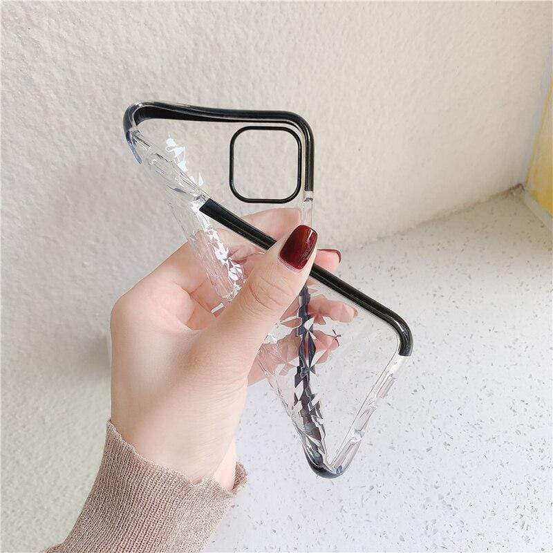 Diamond getextureerde iPhone -hoes