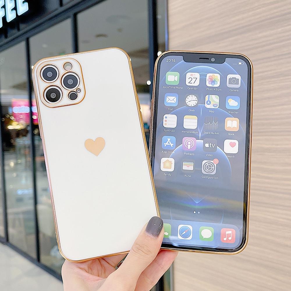 ラブハートフルカバーiPhoneケース