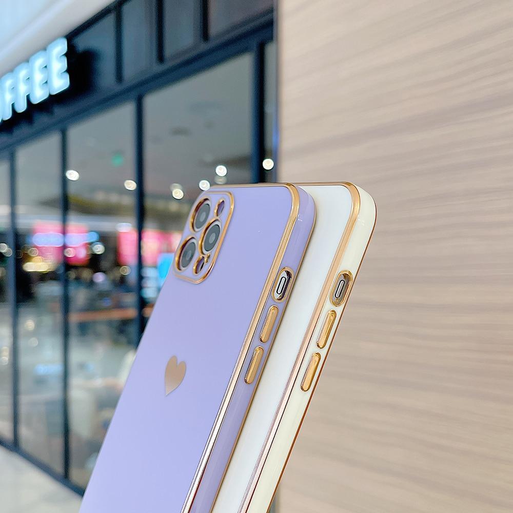 ラブハートフルカバーiPhoneケース