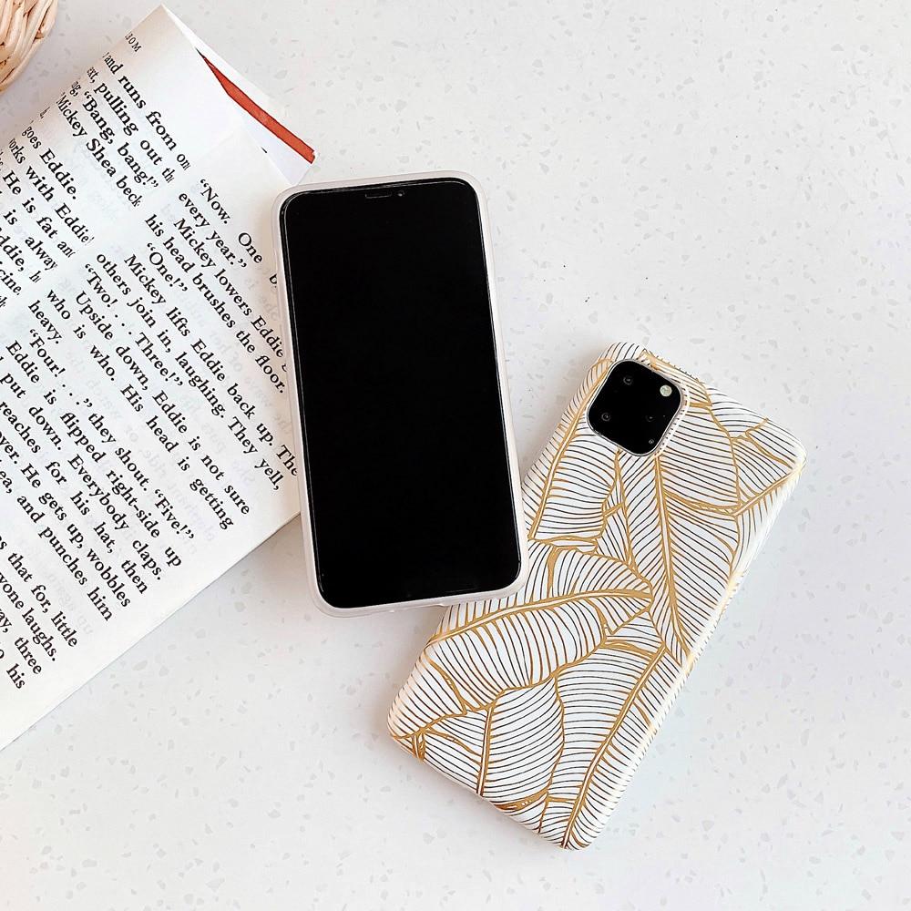 Golden Leaf iPhone -sak