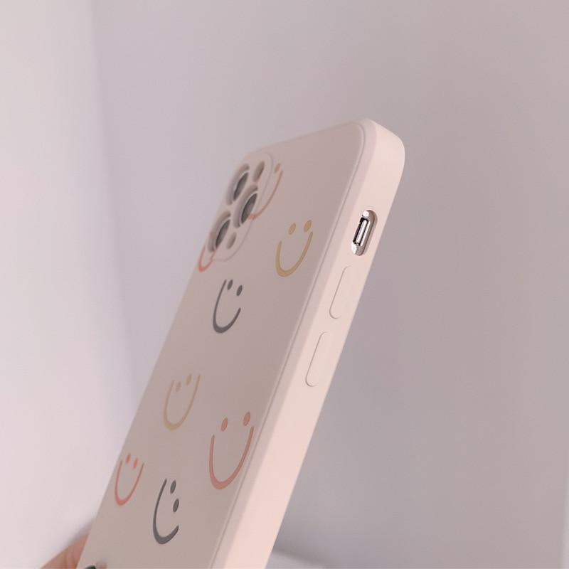 Lykkelig smil iPhone -sak