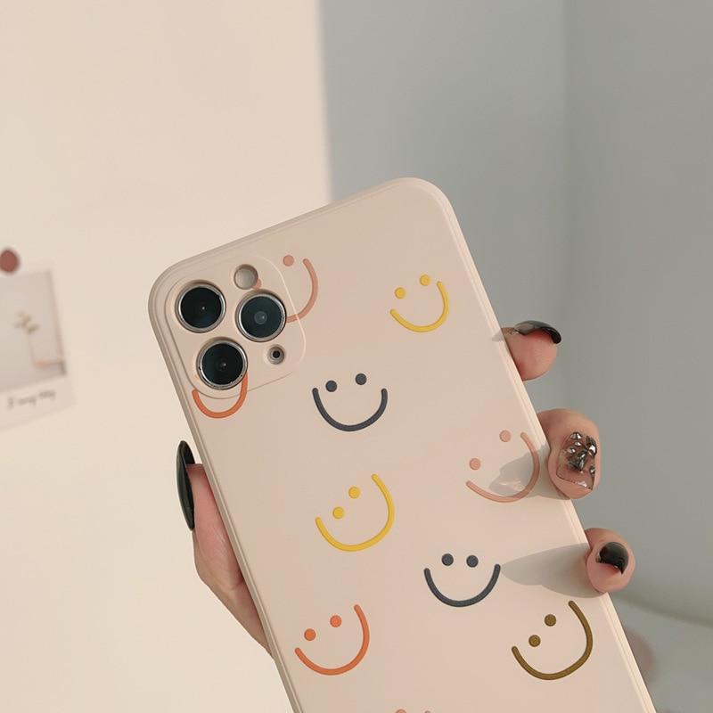Lykkelig smil iPhone -sak