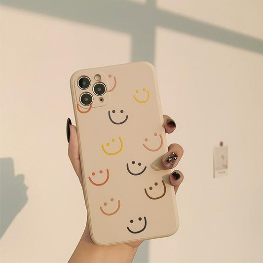 Lykkelig smil iPhone -sak