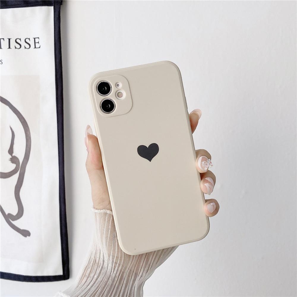 Heart Matte iPhone -sak