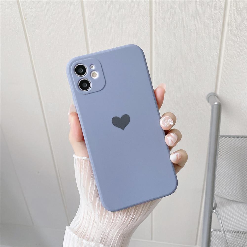 Heart Matte iPhone -sak