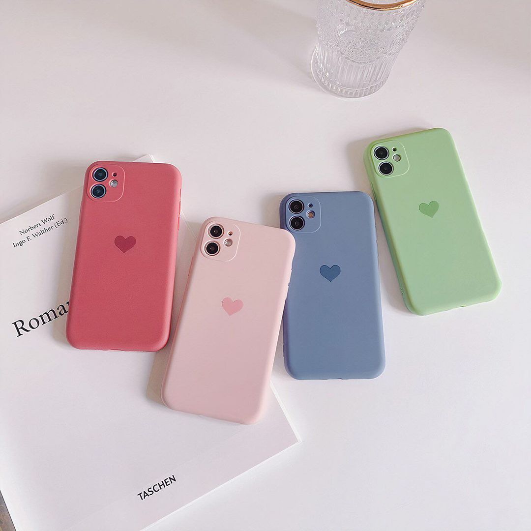 Heart Matte iPhone -sak
