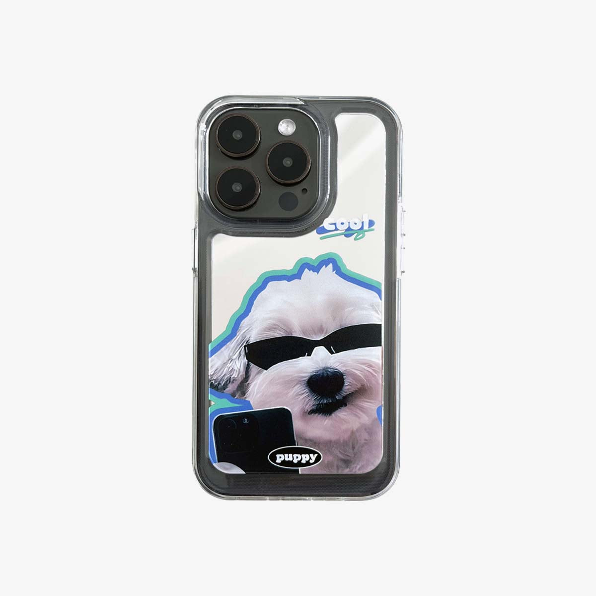 Mirror iPhone Case | Coppia i cani auto-timer (acquista 2 e ottieni uno sconto del 50%)