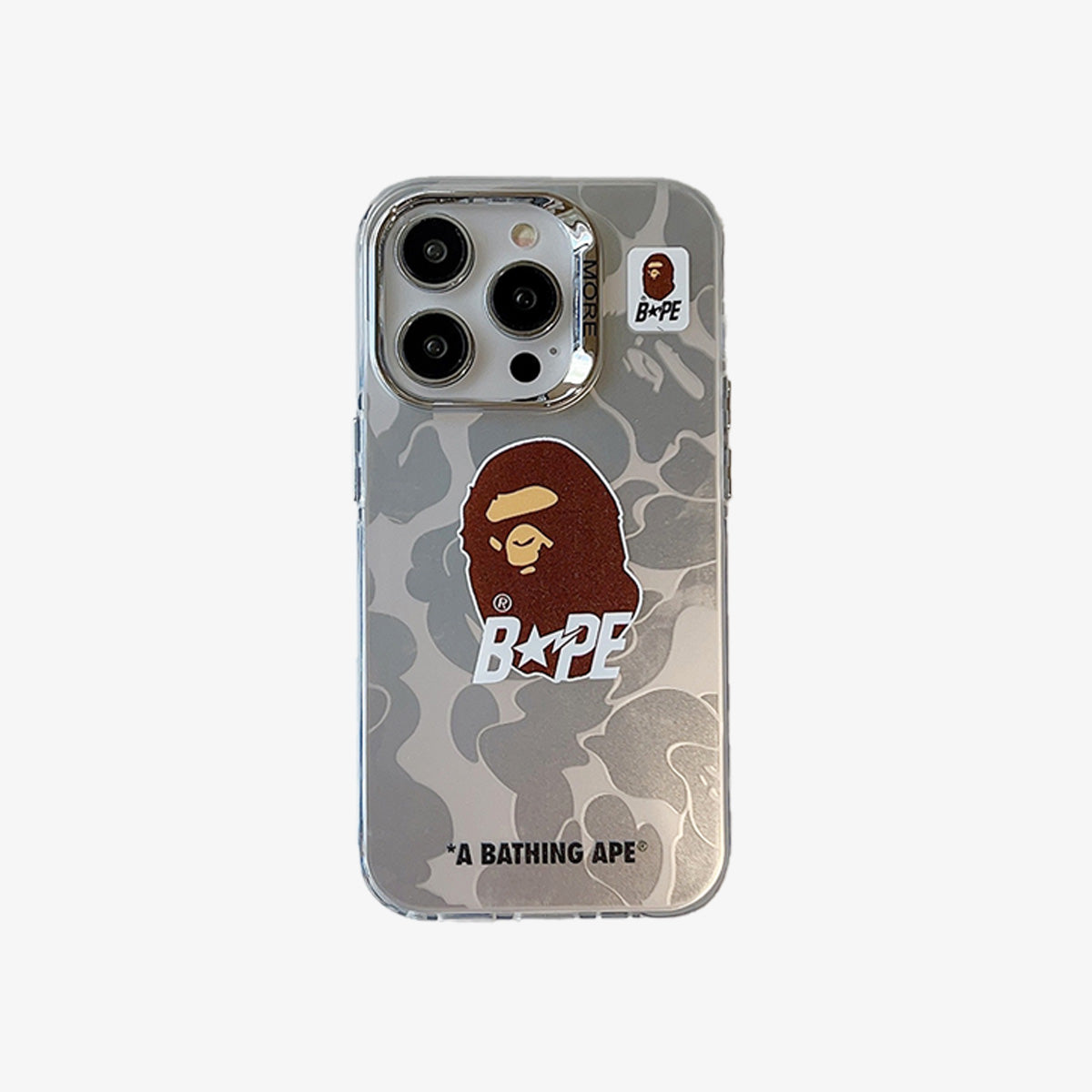 Takmarkað iPhone mál | Ape silfur camo 2
