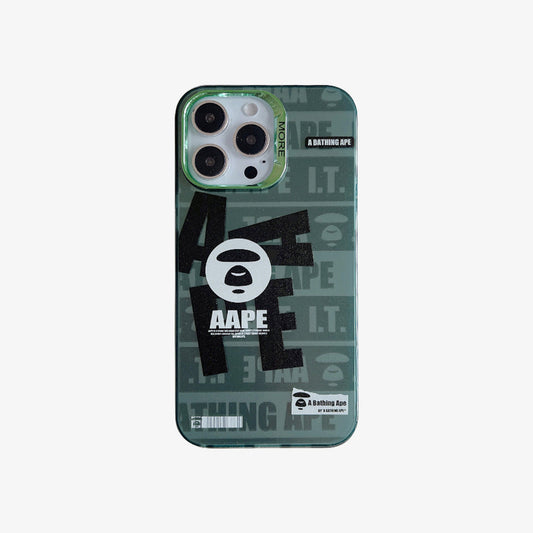 제한된 iPhone 케이스 | Ape Green Letters